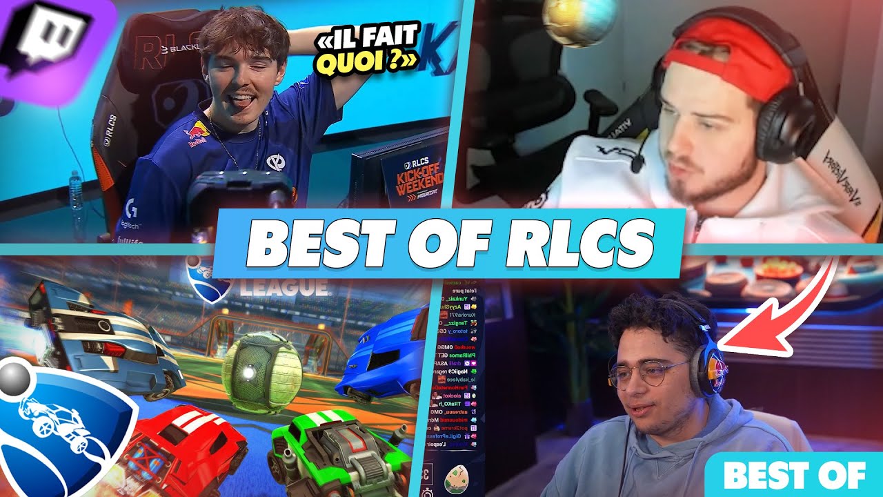 VATIRA EN FORME AUX RLCS, MONKEYMOON PARLE DE SON MERCATO - Best of RL FR #575 Réactions