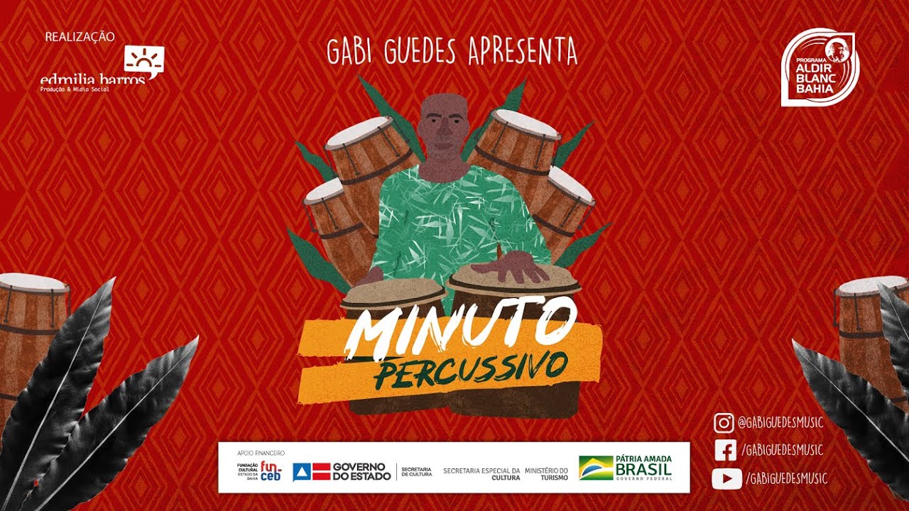 Gabi Guedes - WebTV Minuto Percussivo - Episódio 9