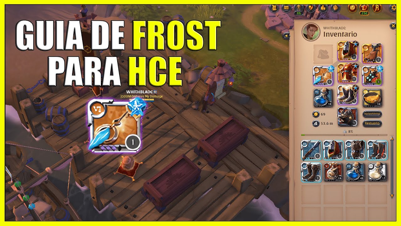 🔥Guía para principiantes: ¡Aprende a jugar Frost Mage en HCE en Albion Online! 🔥
