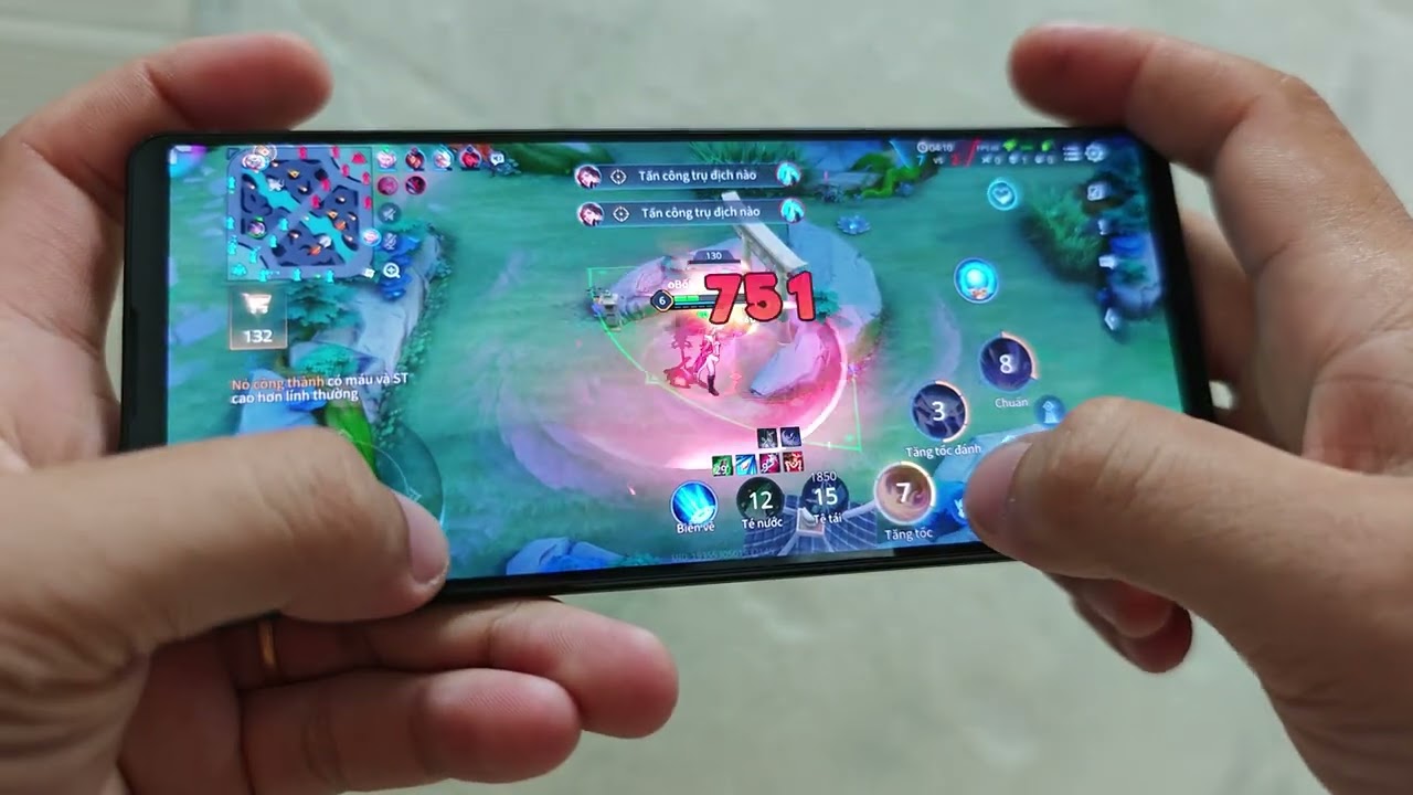 Sony Xperia 1 Mark 5 . Cầm Sướng Thật . Nhưng Chơi Thì … . Liên Quân Mobile . Đấu Hạng Rank Cao Thủ