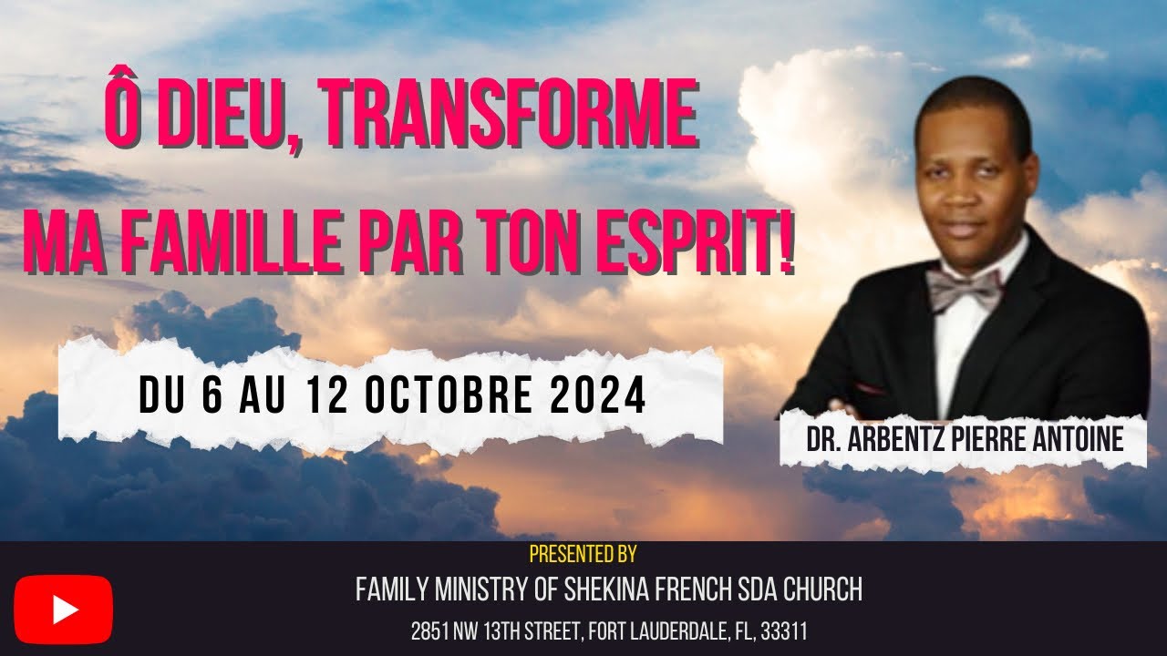 Shekina French SDA Church | Service du Sabbat | 12 Octobre 2024