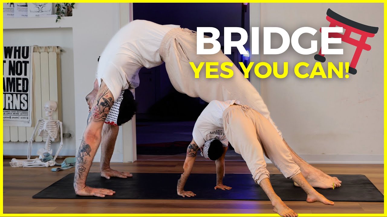 Bridge and Backbend: Simple way you can do it.