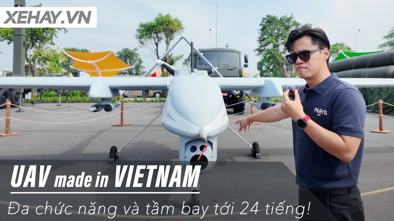 Đây rồi UAV của Việt Nam chế tạo: Đa chức năng và tầm bay tới 24 tiếng! |XEHAY.VN|