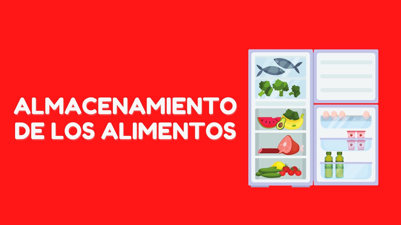 ALMACENAMIENTO DE LOS ALIMENTOS - CURSO DE MANIPULACIÓN DE ALIMENTOS