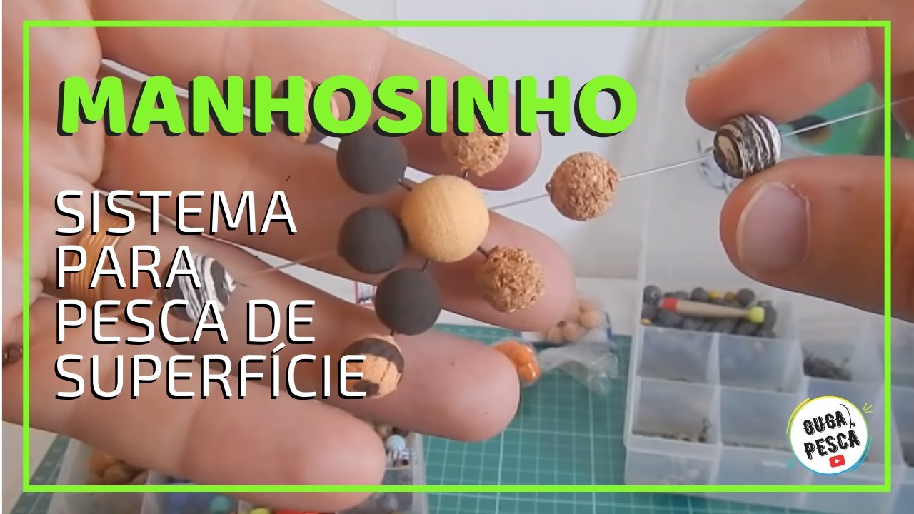 ANTENINHA MANHOSINHO - SISTEMA PARA PESCARIA DE SUPERFÍCIE
