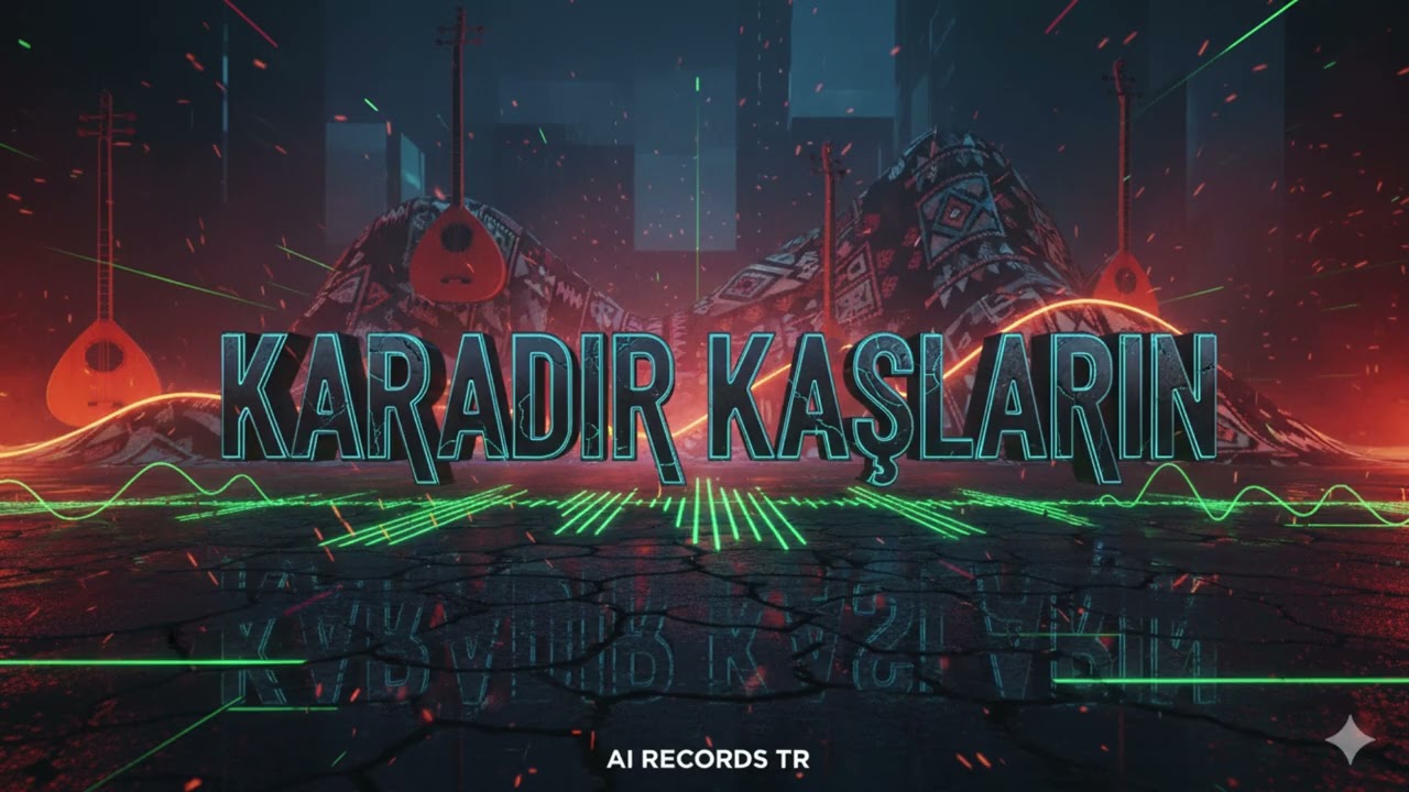 Karadır Kaşların – AI Cover | V2 | Turkish Drill-Pop Remix 🎵🔥 | AI RECORDS TR