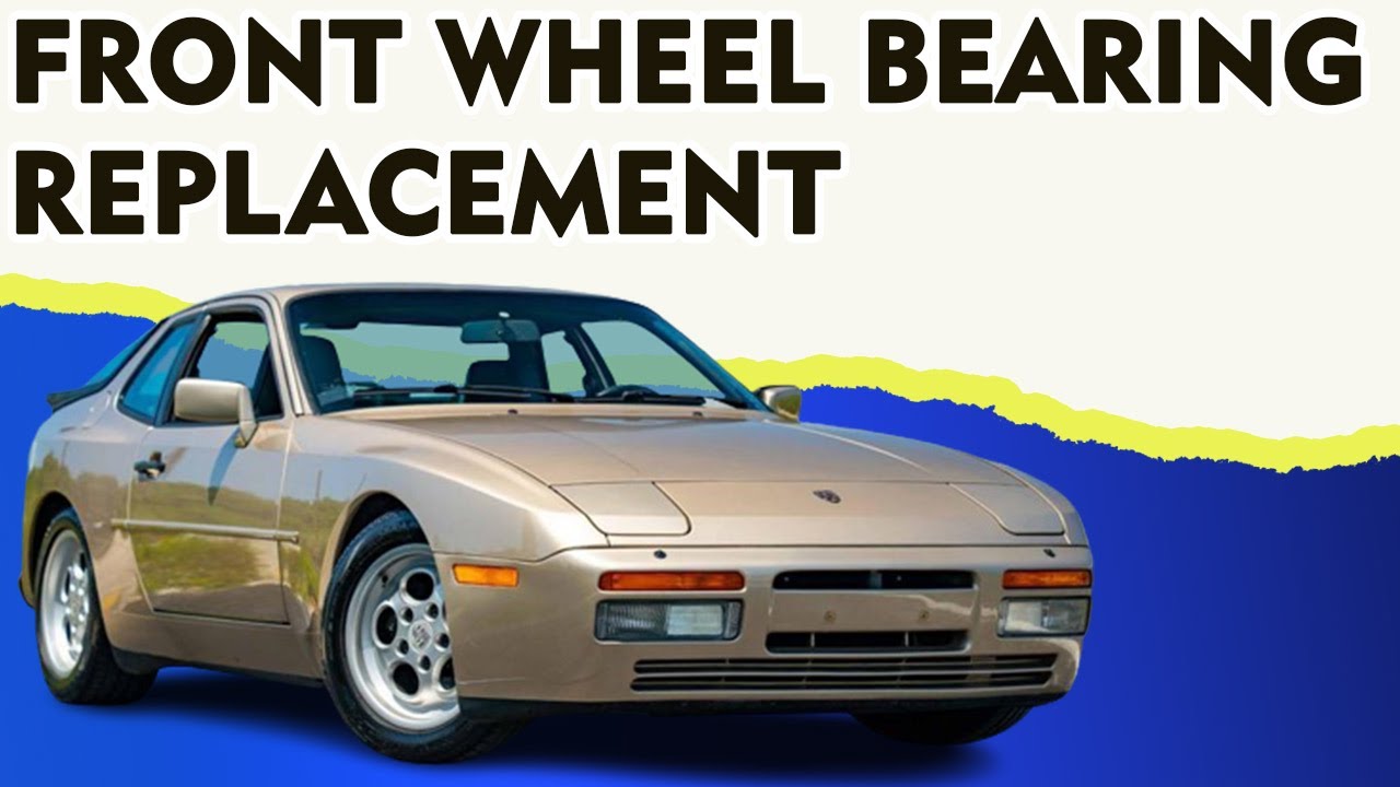 Замена переднего ступичного подшипника Porsche 944 Turbo (1986 - 1989)