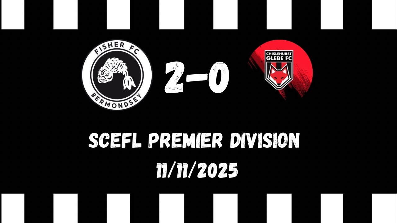 Fisher 2-0 Glebe - 11/11/2025 - SCEFL Premier Division 