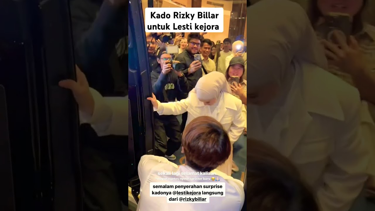 Ini kado Ultah Lesti kejora dari Rizky Billar #lestikejora #rizkybillar #abangl #leslar #lestibillar