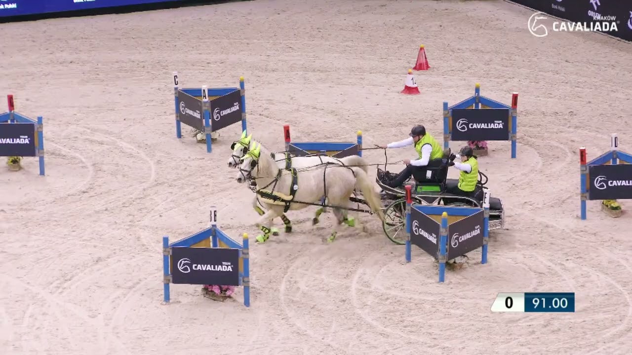 Rafał Paszyński   Cavaliada Kraków – 25 02 2024 II nawrót