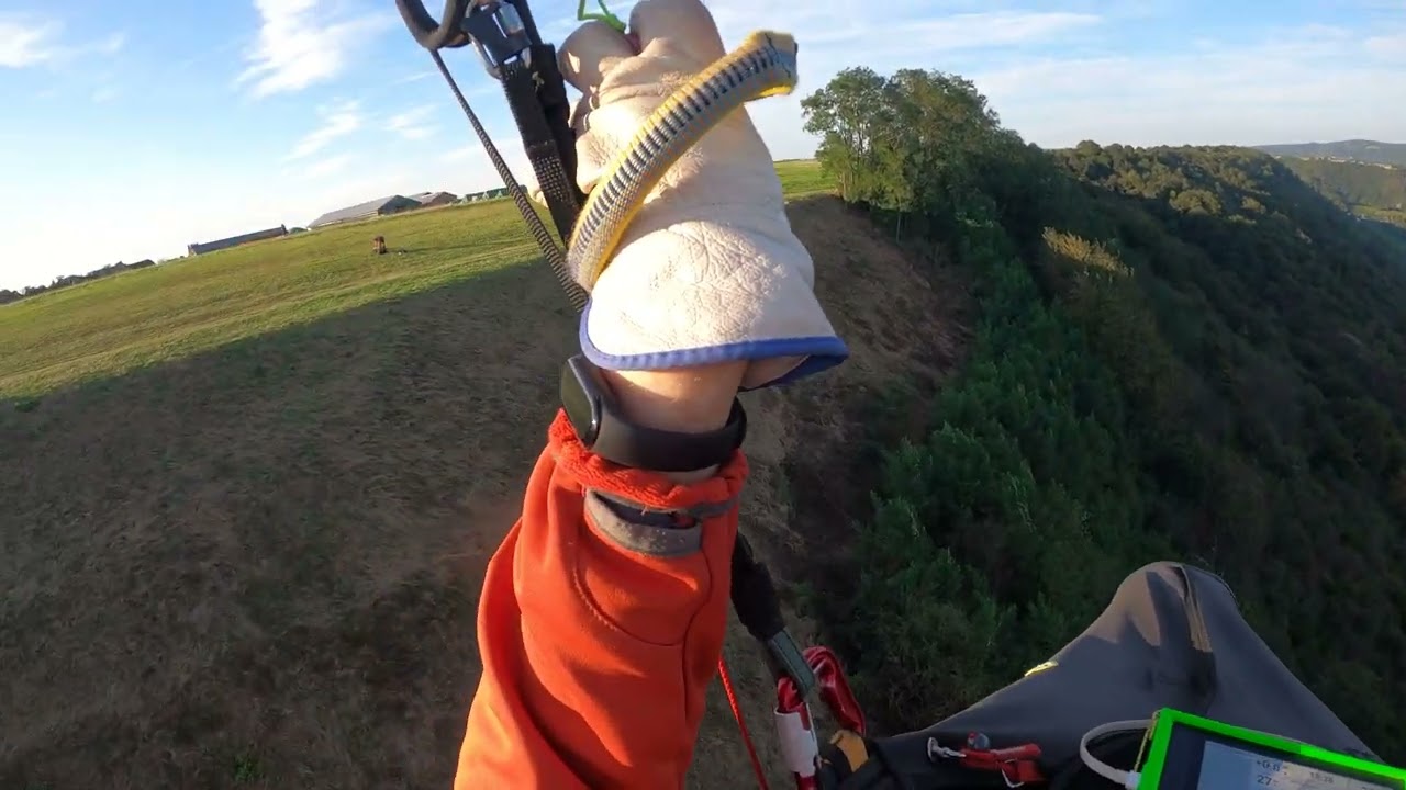 Tricky landing in Lasserg