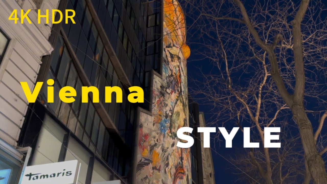 Austria Vienna Christmas view | 4K HDR