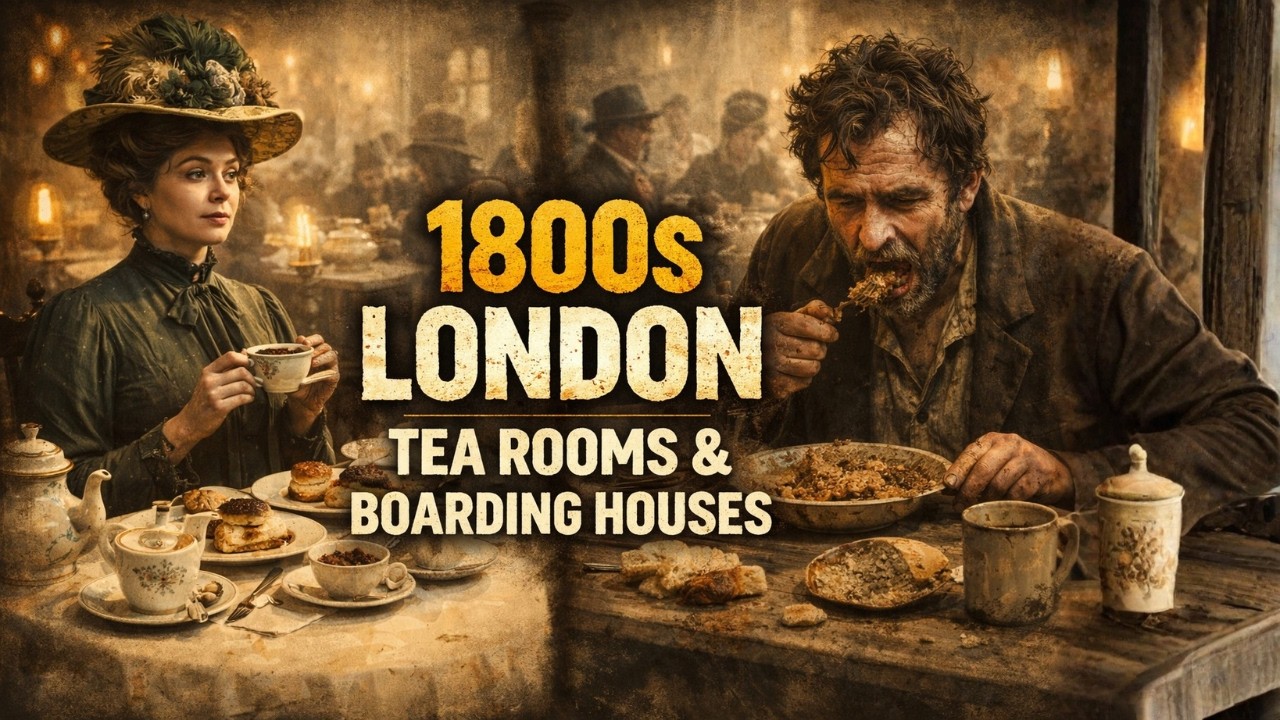 1800s London: What Victorians Ate in Tea Rooms and Boarding Houses