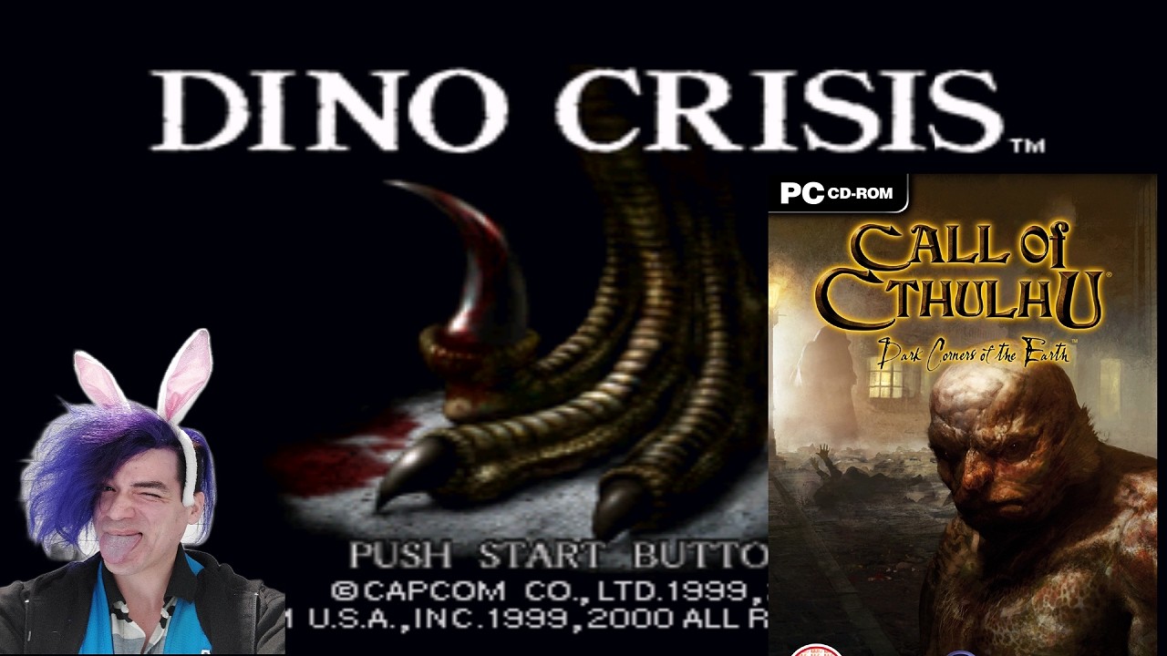 Dino Crisis Part 1 + Call Of Cthulu Dark Corners of Earth Part 2