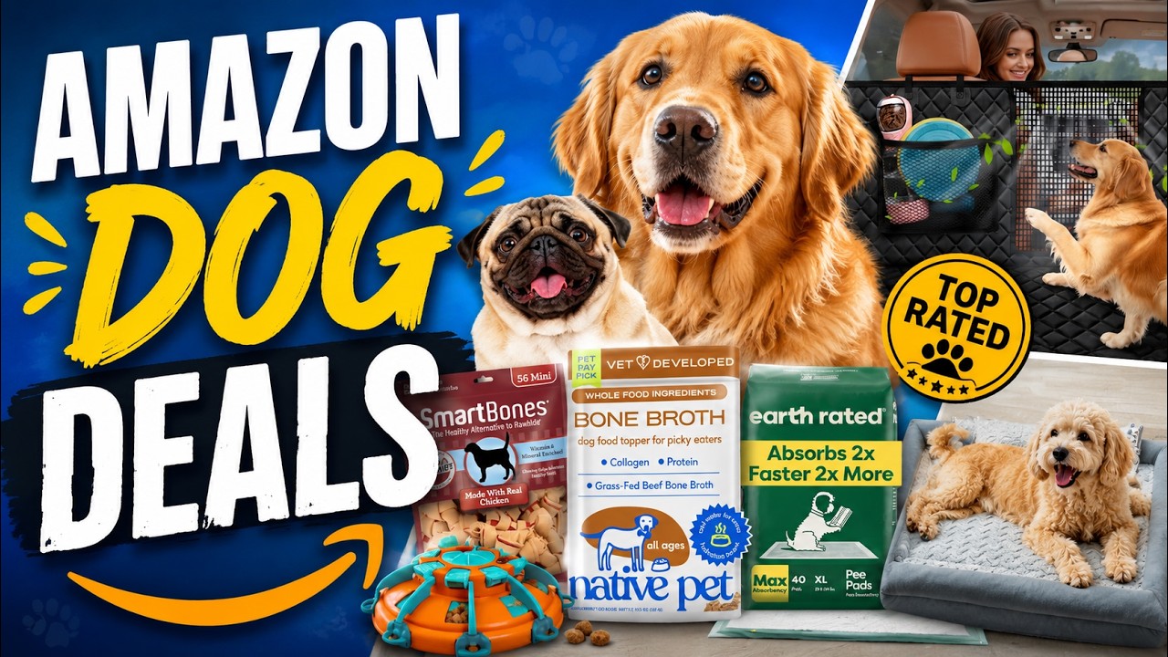 Best Amazon Deals for Dog Owners  (Updated May 14th, 2026)