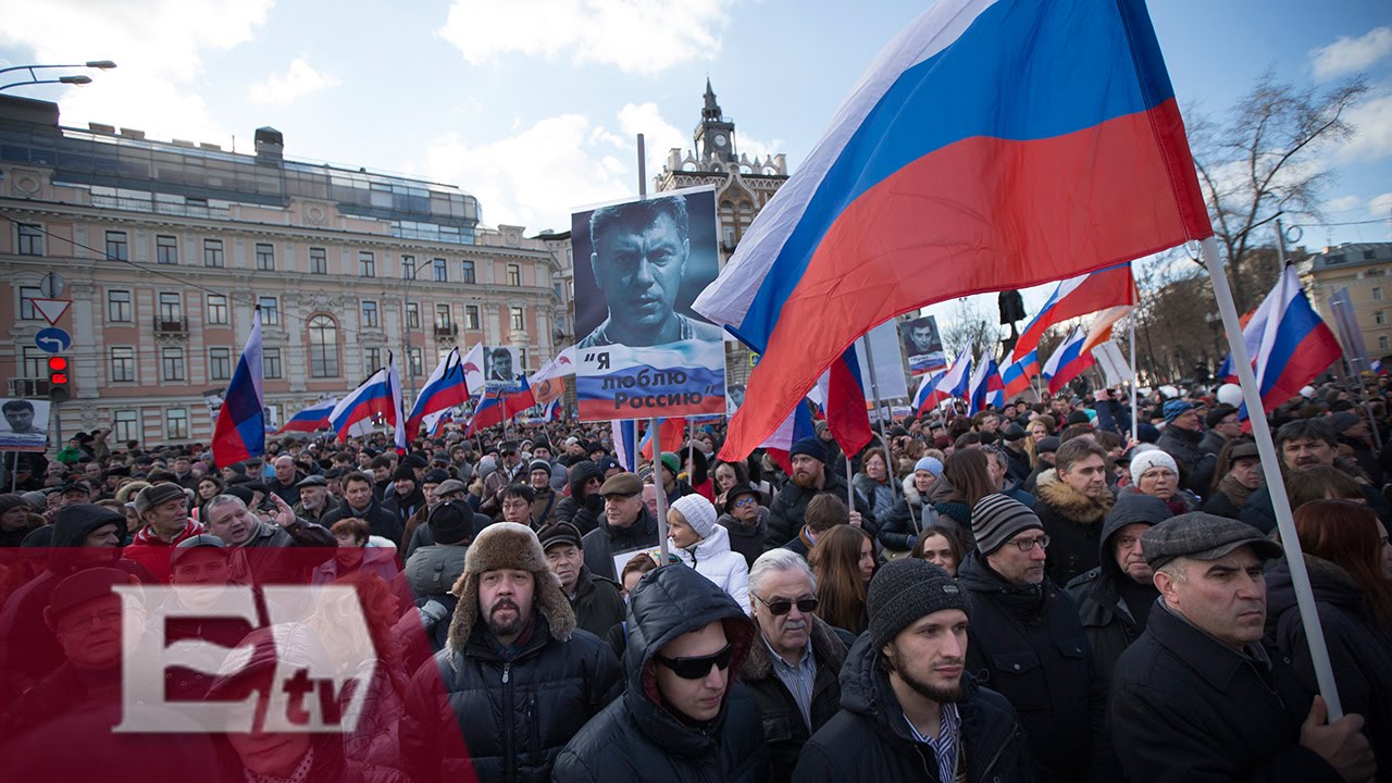 Protestas en Rusia contra Putin en aniversario del asesinato de líder opositor/ Atalo Mata