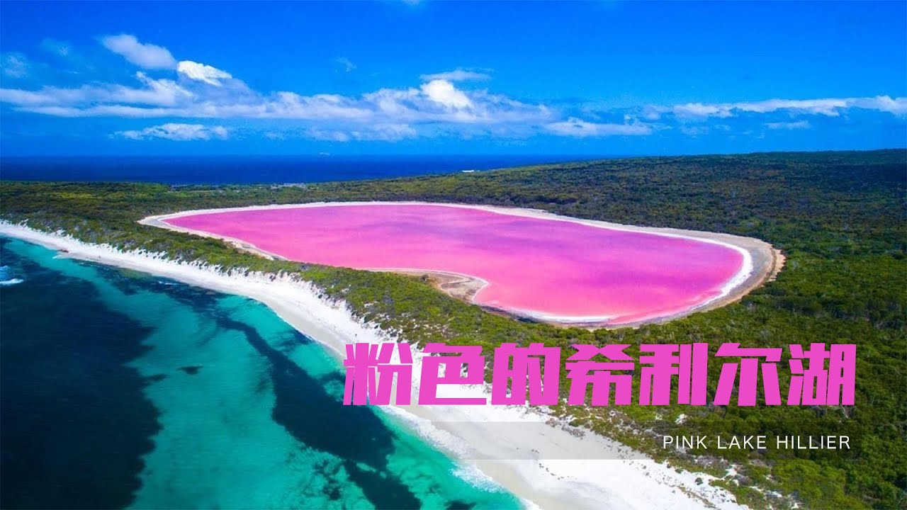 粉色的希利尔湖