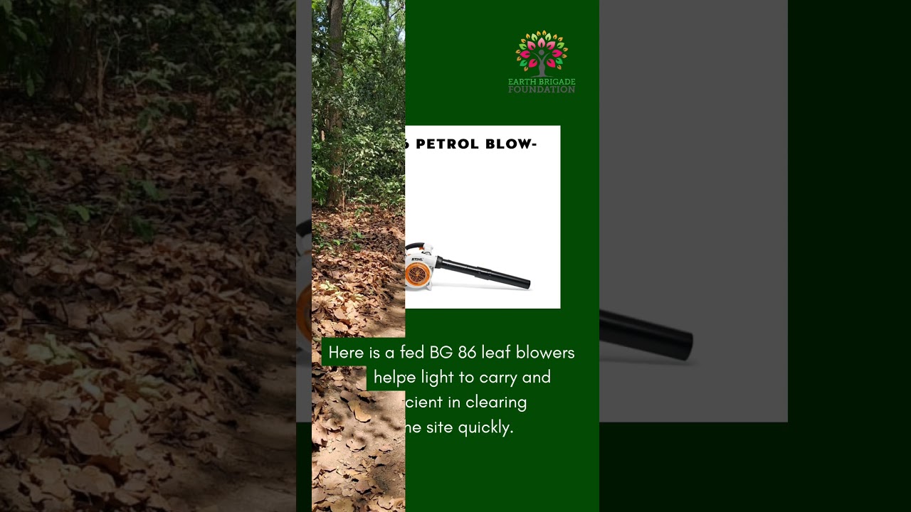 Donation of Leaf Blower machines to Ramnagar Division of Corbett Tiger Reserve to fight forest fires