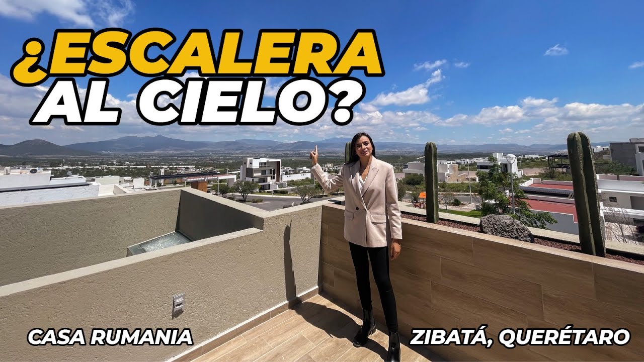 Tu casa con ESCALERA al CIELO | Zibatá, Querétaro.