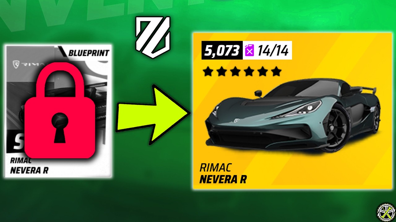 From SCRATCH to GOLD Rimac Nevera R: Asphalt Legends RTG #861