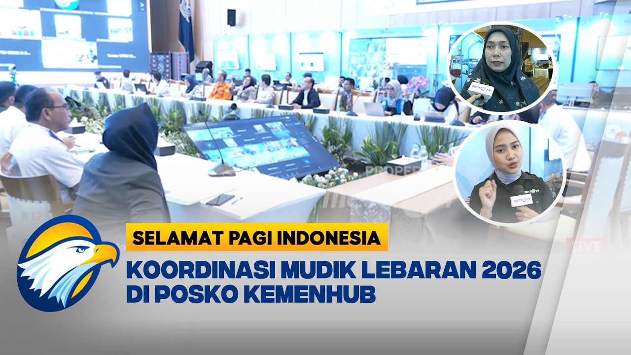 Kemenhub Buka Posko Angkutan Mudik Lebaran 2026 di Jakarta - [Selamat Pagi Indonesia]