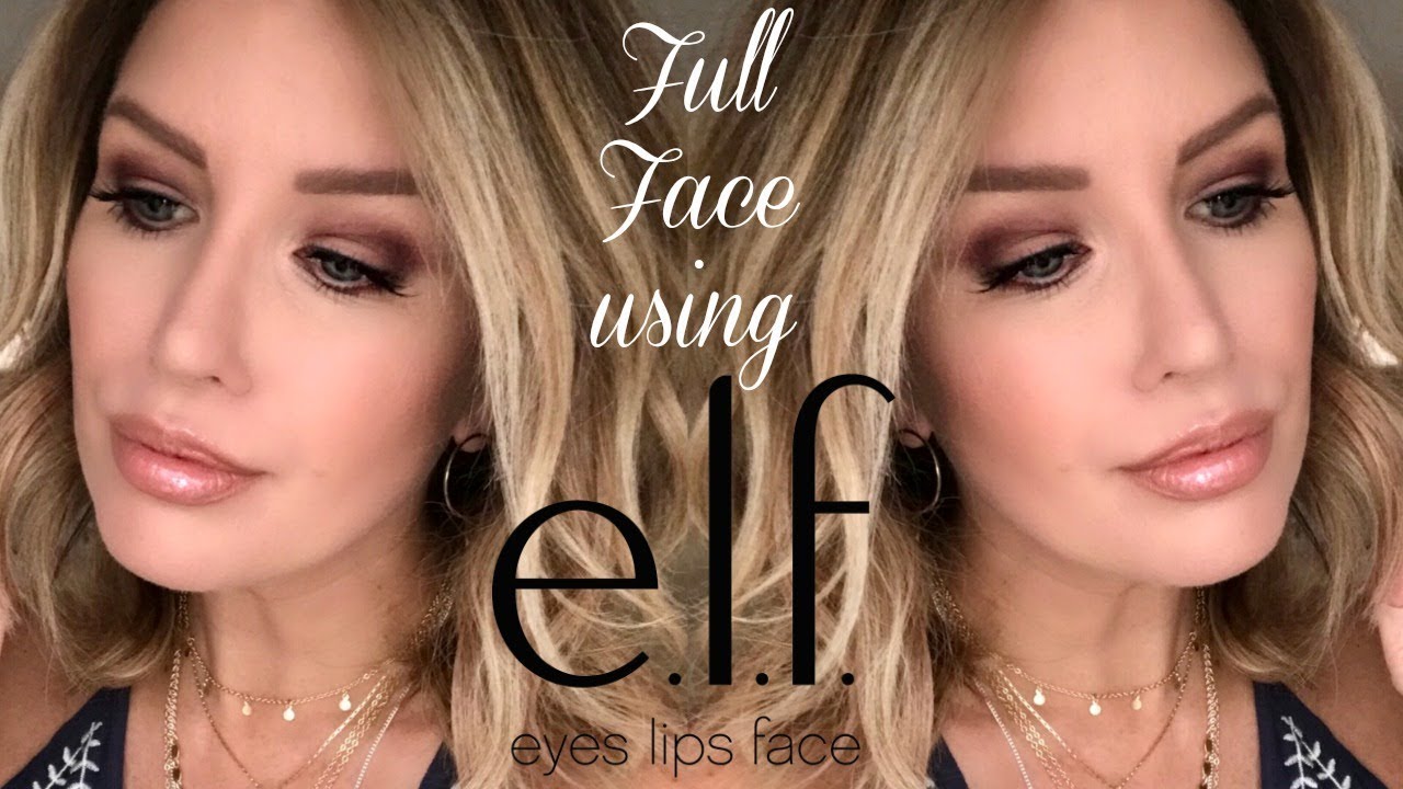 FULL FACE USING E.L.F. MAKEUP TUTORIAL | Complete Look Under $50!