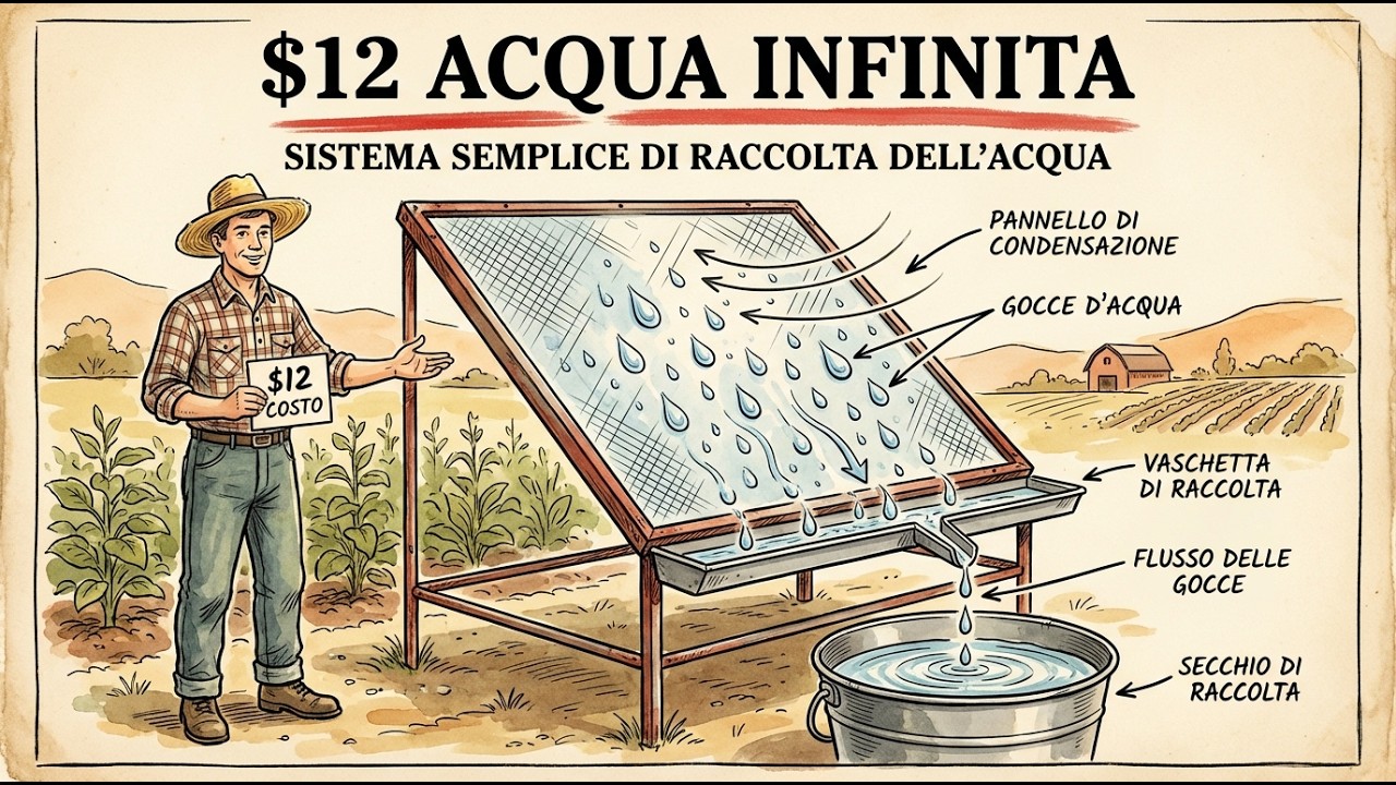 Acqua infinita con 12 $ — il trucco di ingegneria dimenticato