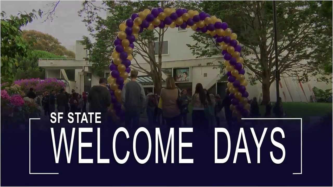 SF State Welcome Days
