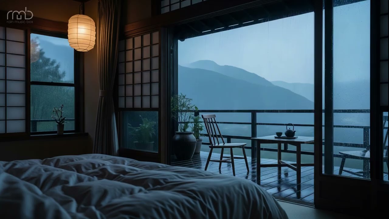 DEEP RELAXATION | Rainfall and lullabies, like a quiet porch for the soul
