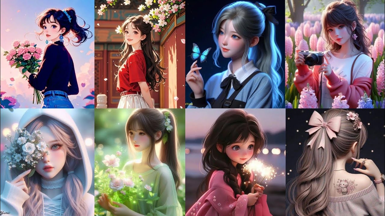 🧿 Beautiful anime dp for girls 🎊 || Cute cartoon dp 💓 || Stylish instagram dpz ♾️ ||