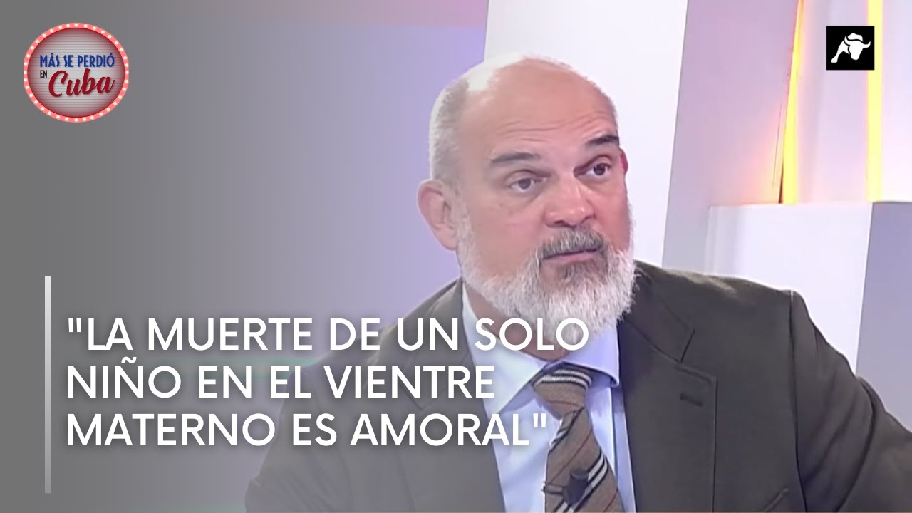 Víctor Sánchez del Real: “La muerte de un solo niño en el vientre materno es amoral”