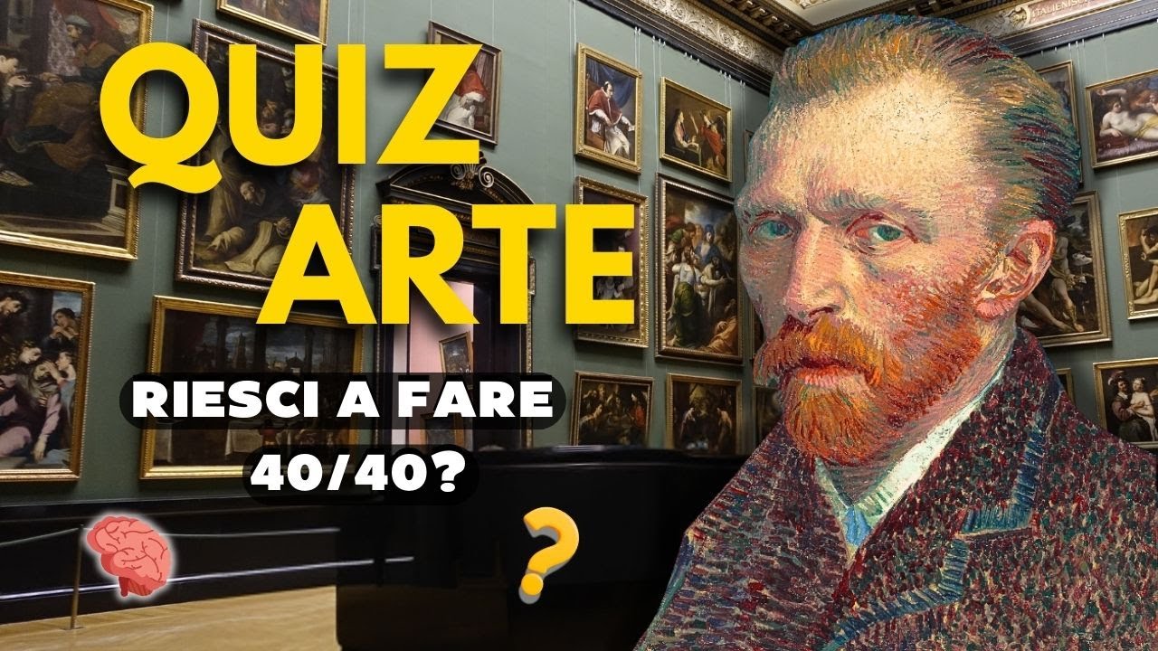 🎨 Quiz sull’arte: 40 nuove domande su pittori, opere e movimenti 🖼️