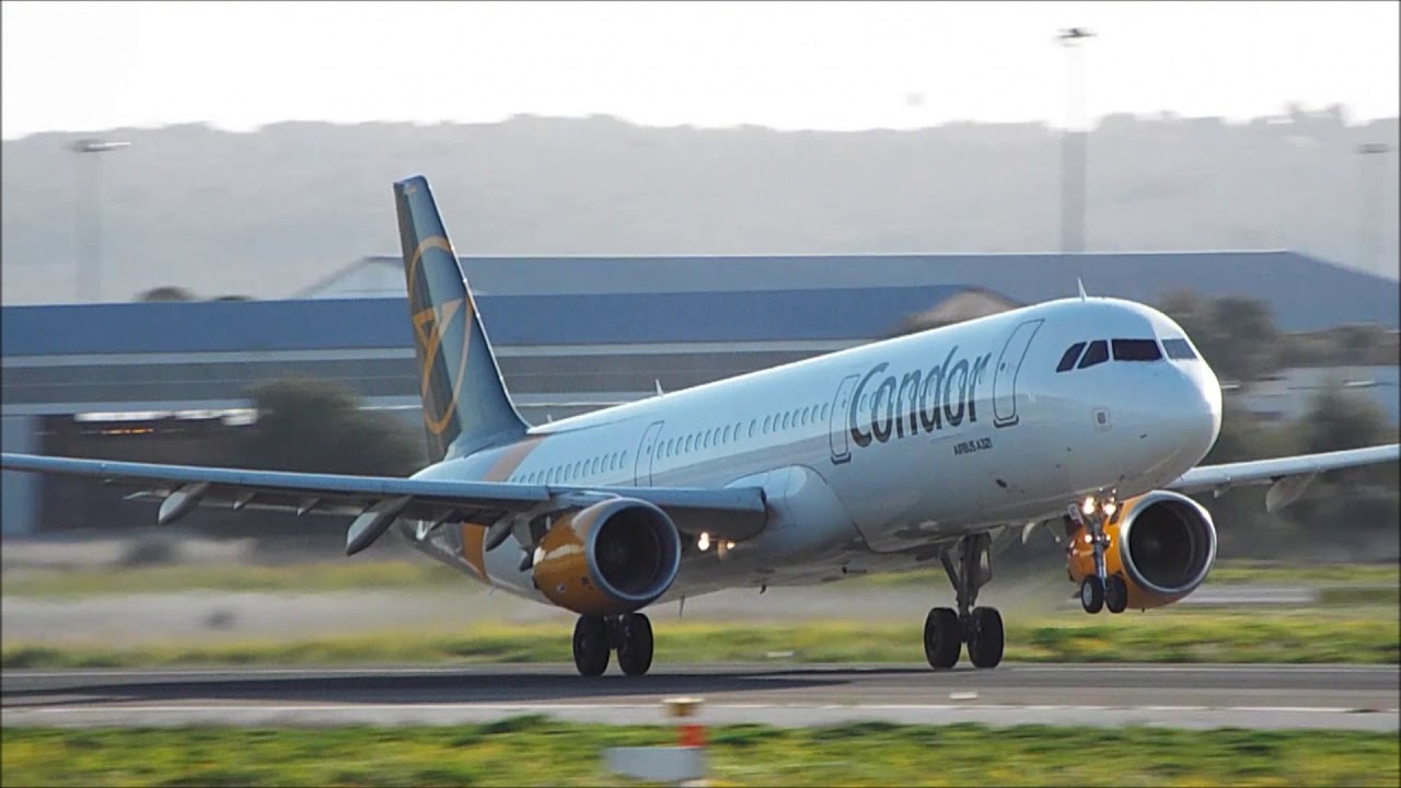 GO AROUND!! (30kts wind gusts) + Early Morning PlaneSpotting at Palma de Mallorca Airport (Part1)