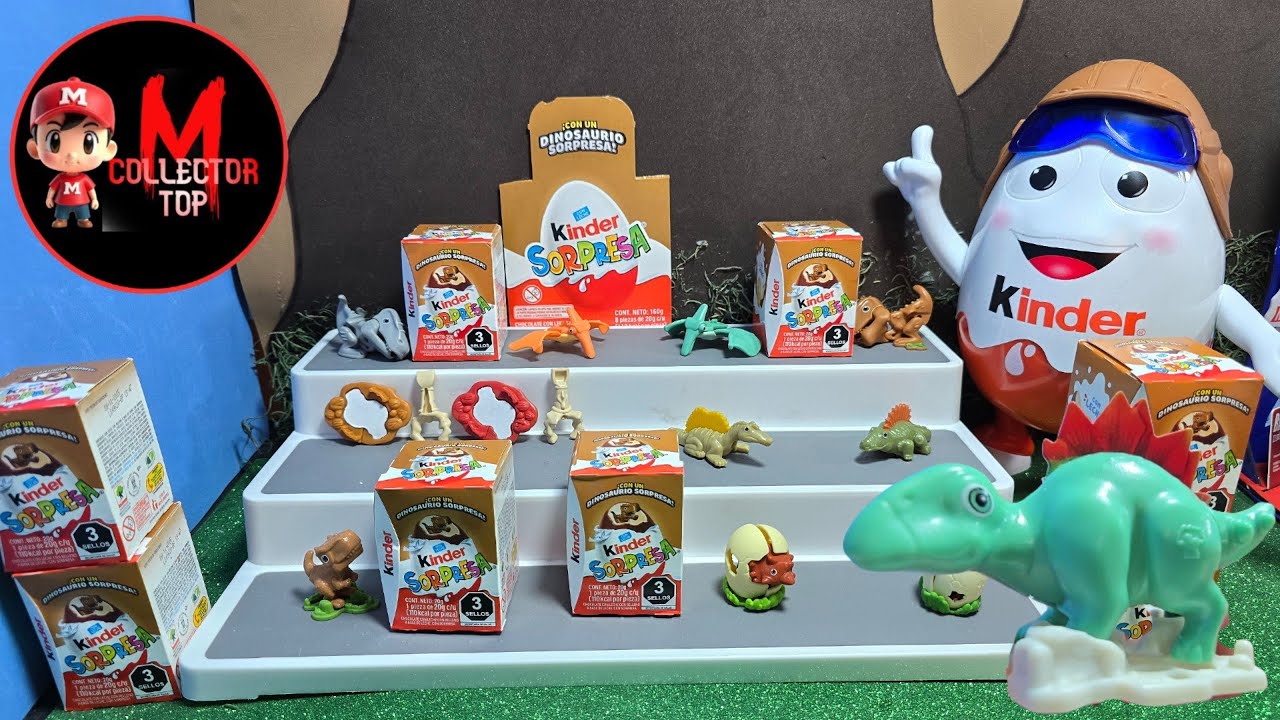 Kinder Sorpresa Dinosaurios 2025 Completamos la Colección con el Estegosaurio