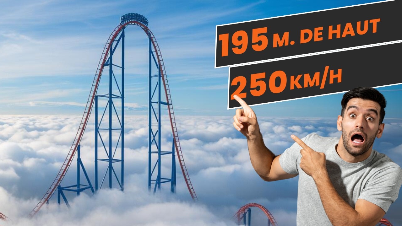 Les COASTERS les plus VERTIGINEUX de l&rsquo;HISTOIRE !