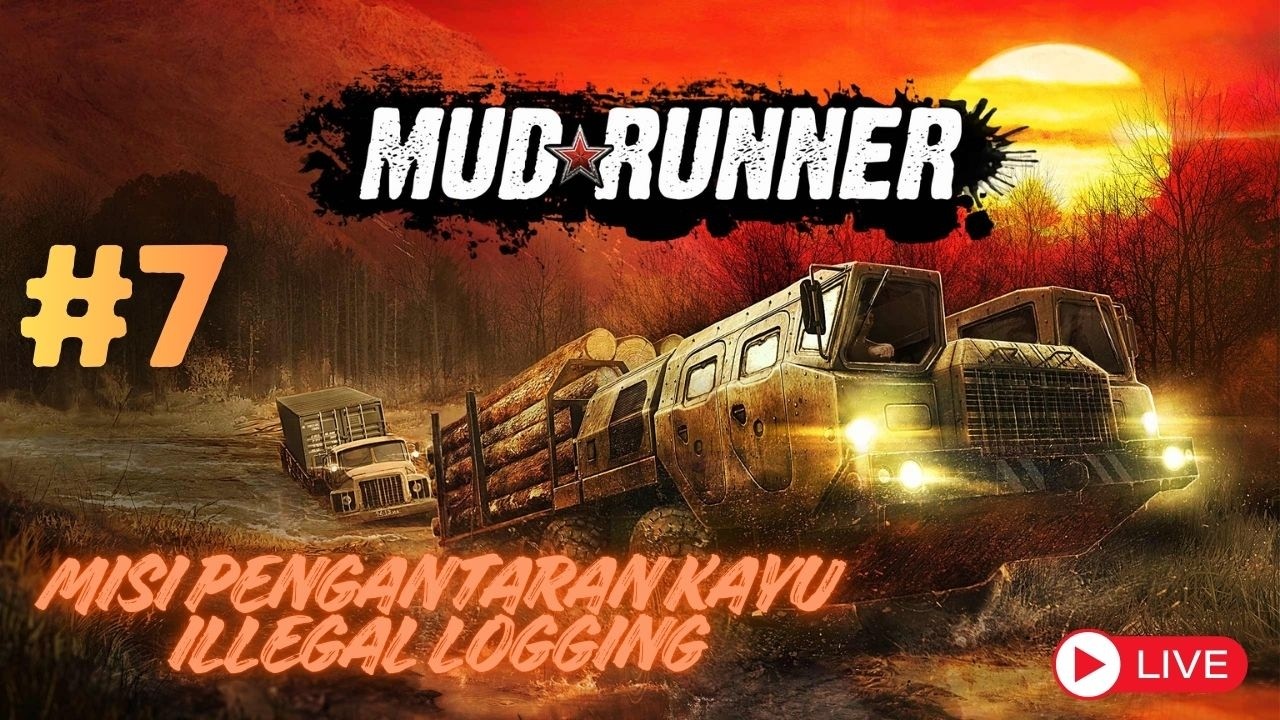 [LIVE] WAKTUNYA OFFROAD DAN LUMPURAN | Mudrunner Indonesia PS5 Live [ID/EN]