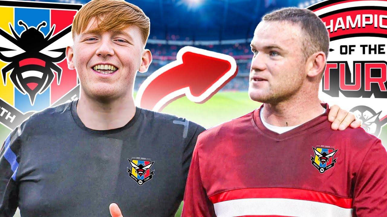WAYNE ROONEY'S First Tournament For Girth N Turf!