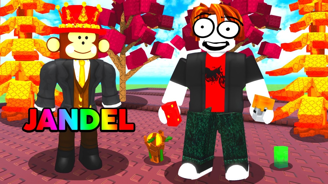JOGUEI O NOVO JOGO DO JANDEL CRIADOR DO GARDEN HORIZONS COM ROBUX INFINITO ATIVADO NO ROBLOX 😏💲