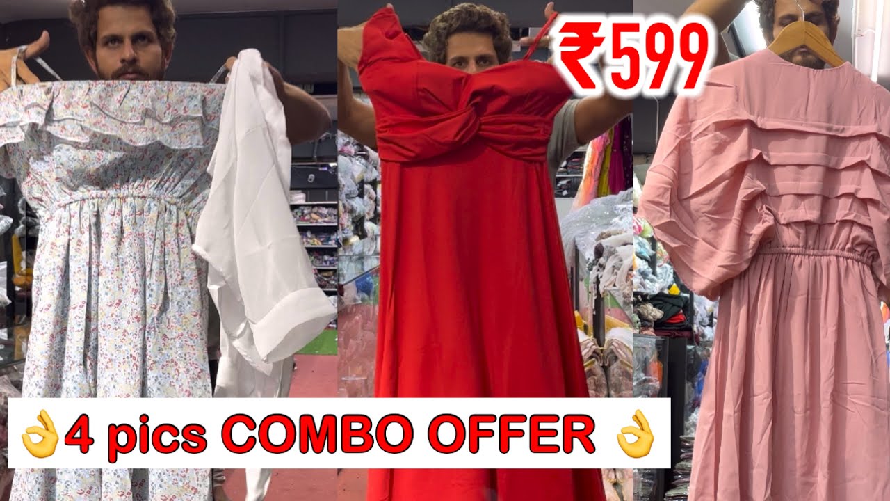 👌COMBO OFFER BRAND👌 LATEST WESTERN DRESS 👌 WOW👌 MICKI FASHION COLLECTION