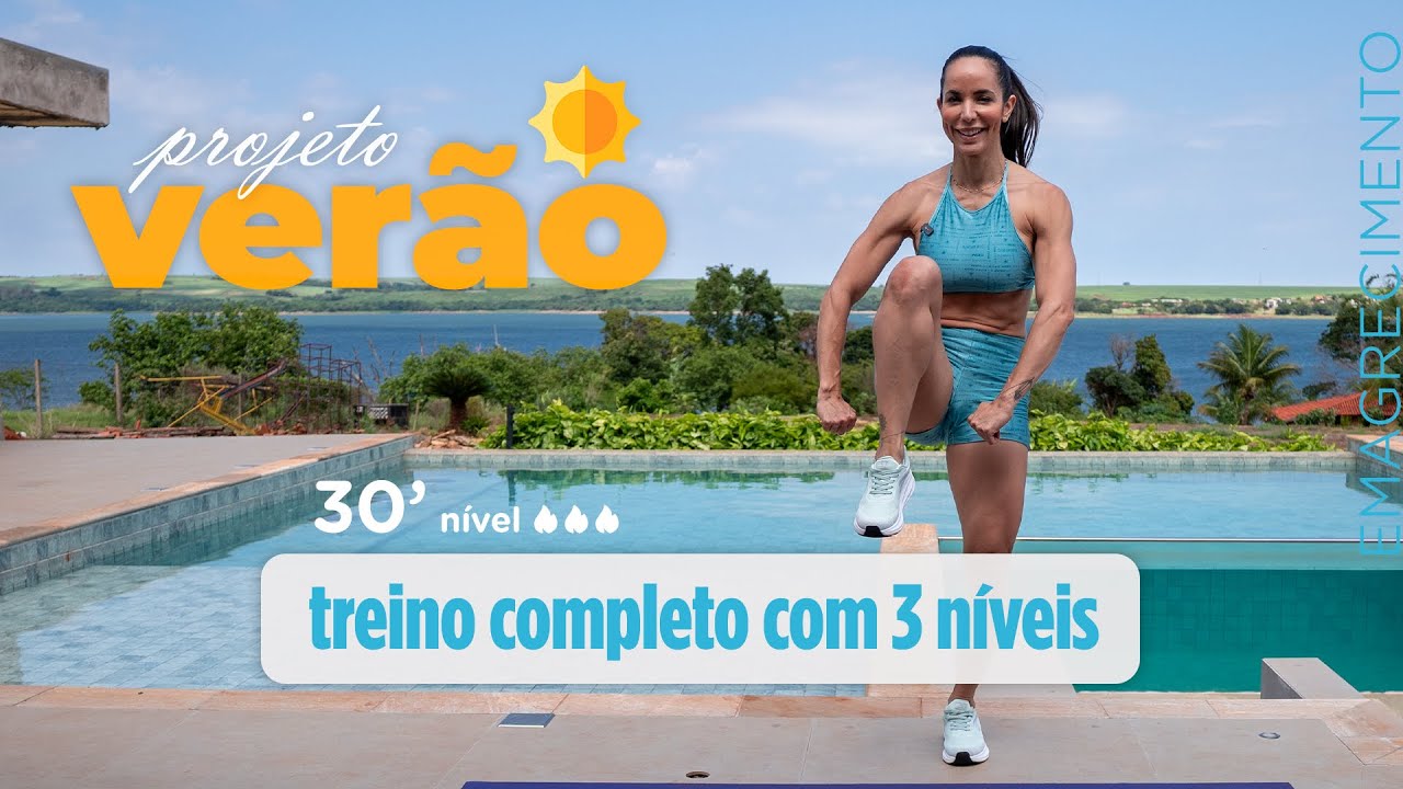 Treino completo sem equipamentos - 10/ 20/ 30 minutos - para tonificar e perder gordura- Carol Borba