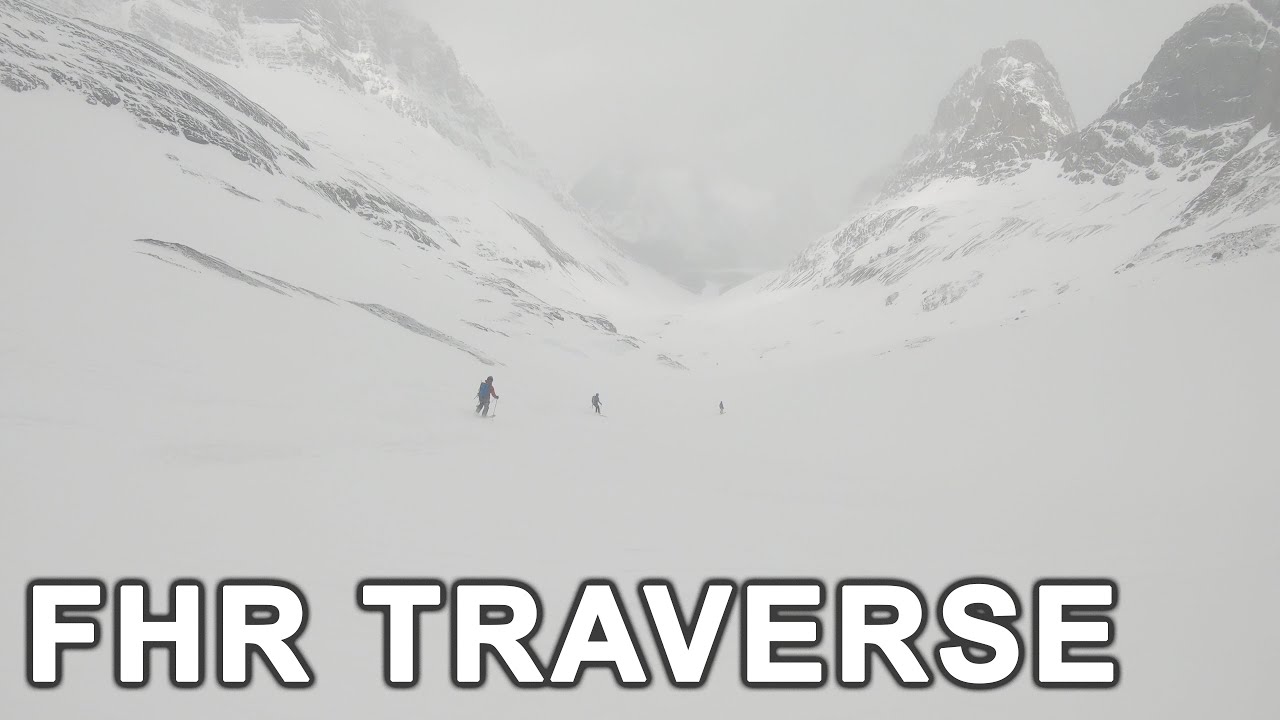 French Haig Robertson Traverse - More Whiteout Skiing