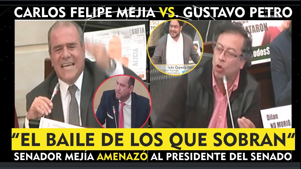 Gustavo Petro Vs. Carlos F Mejía - 