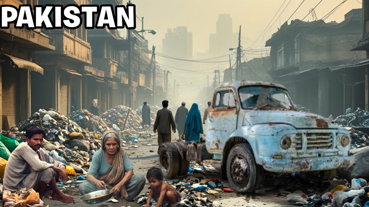 Inside Pakistan&rsquo;s Truck Adda 🇵🇰 | Real ASMR street sounds & daily life struggles |42 Minutes 4K Tour