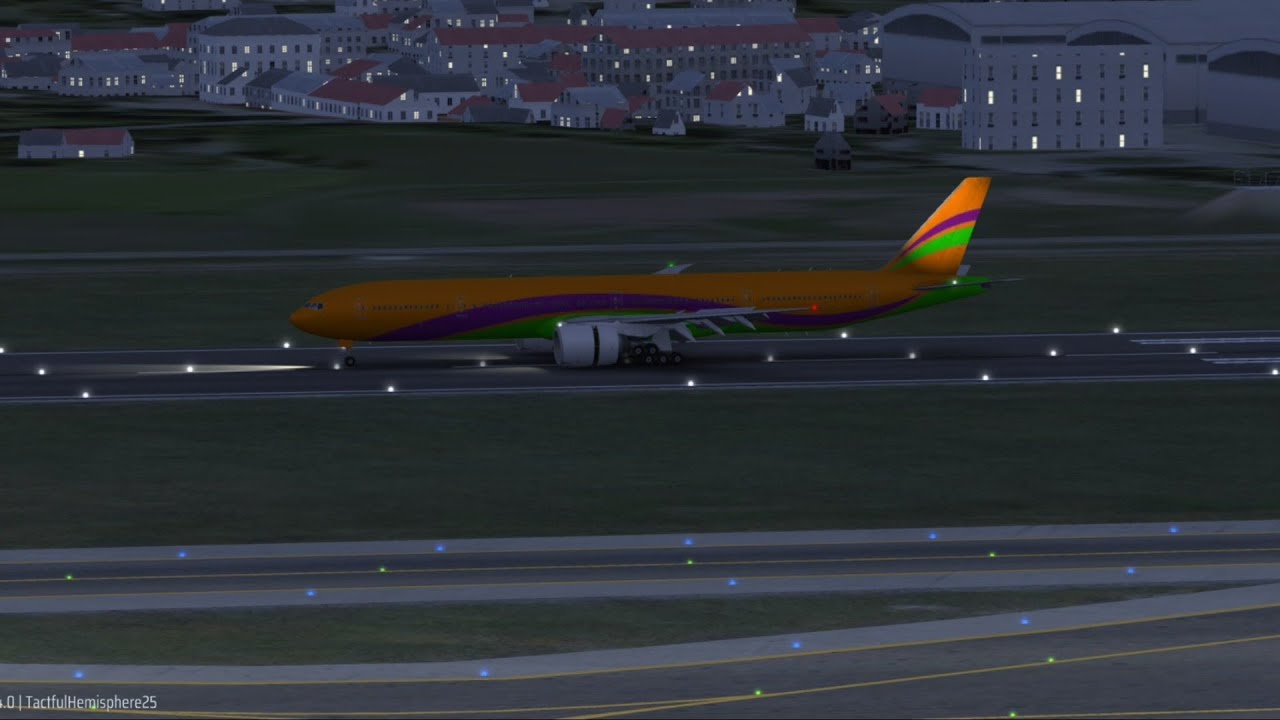 Unique livery for B77W | World of Airports Gameplay 