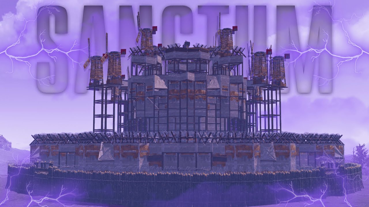 R2 | SANCTUM 4X4 ЛУЧШАЯ КЛАНОВАЯ БАЗА В РАСТ/RUST #rustbase #Раст #rustbasedesigns