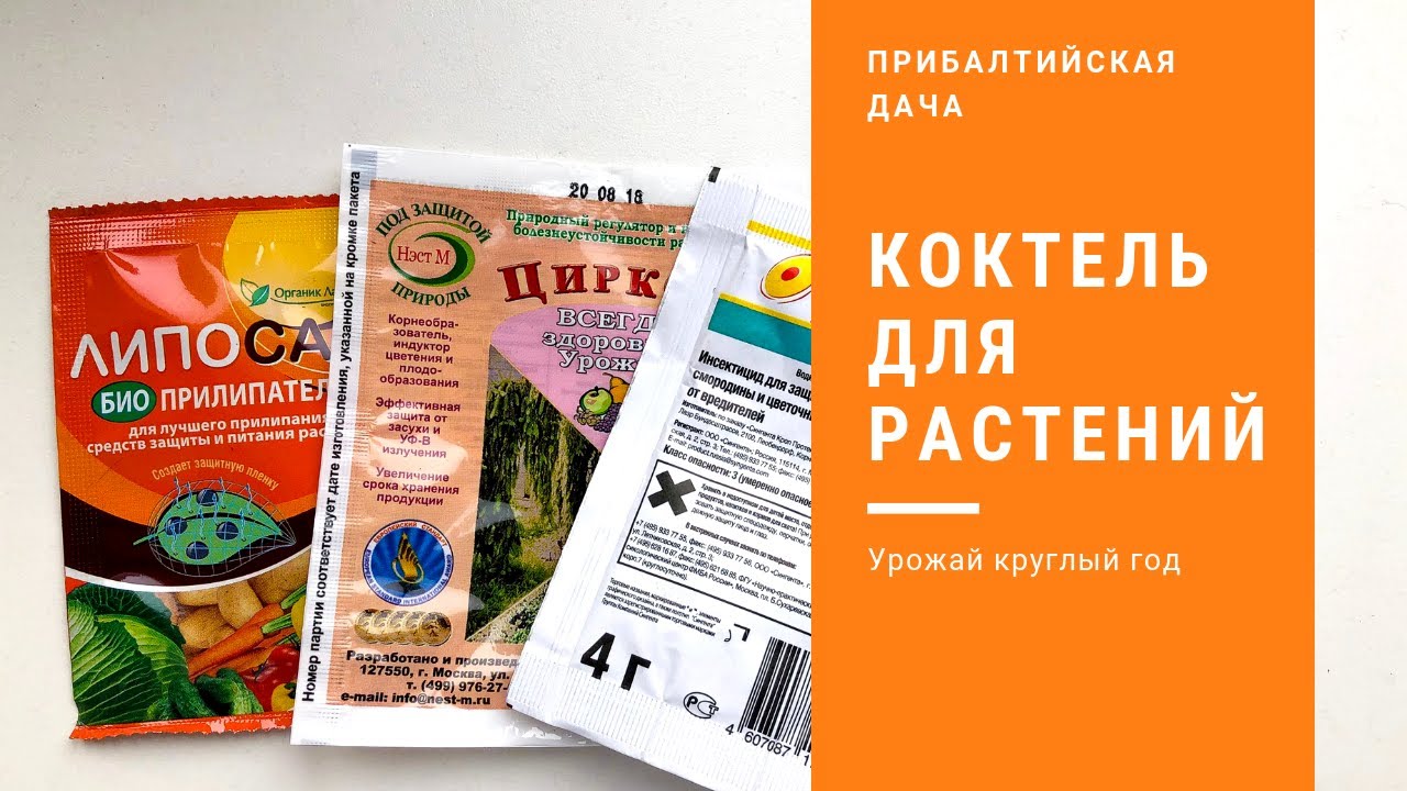 Баковая смесь. Топаз. Актара. Циркон