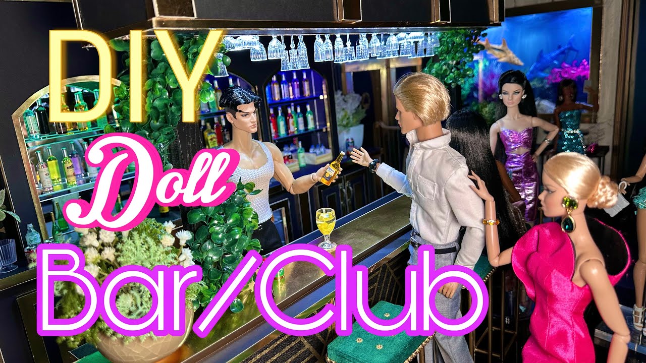 DIY: 1/6 Doll Bar | Dance Club
