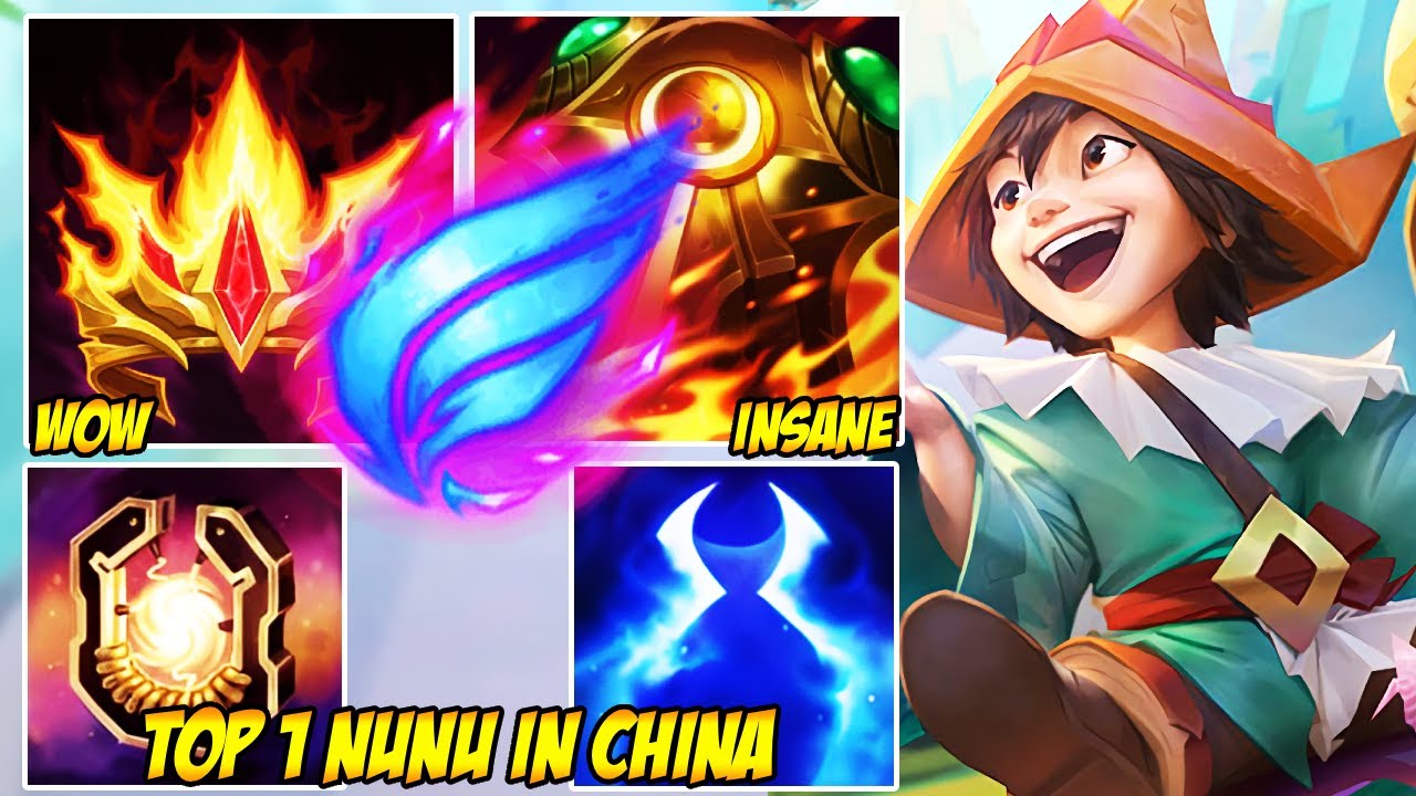 WILD RIFT CHINA TOP 1 NUNU - WHEN EVERYTHING SEEMED SAFE&hellip; HE APPEARED