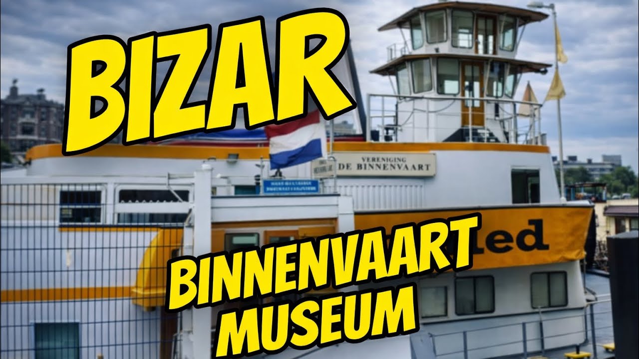 GEHEIME TUIN VAN OUDE SCHEPEN!!! BINNENVAARTMUSEUM DIE JE MOET ZIEN