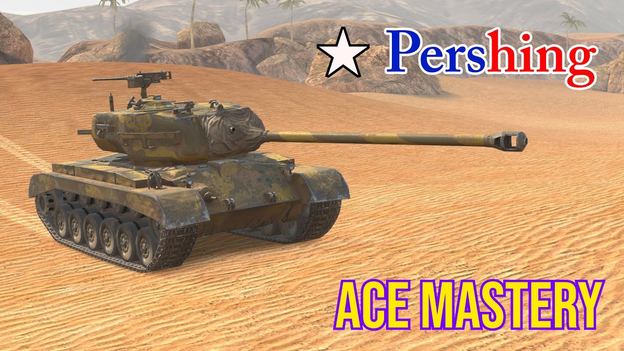 Pershing ACE, HoF, 3.6k dmg, 3 kills, WoT Blitz